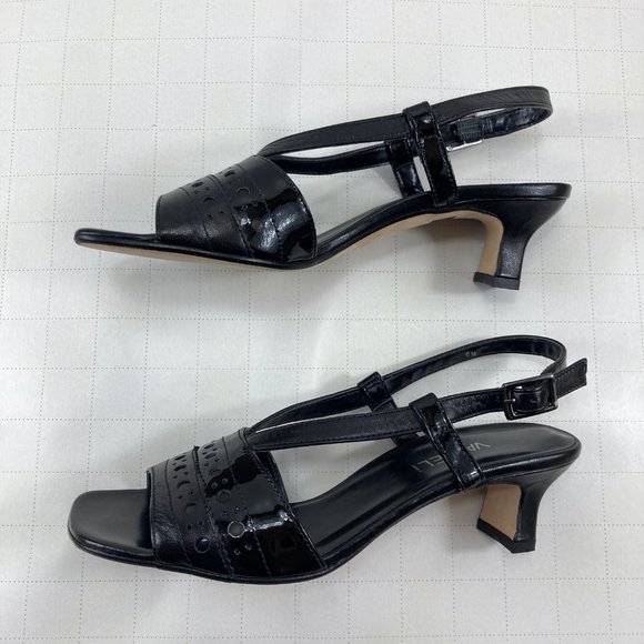 Van Eli Black Heels Women's Size 6 - Picture 5 of 12